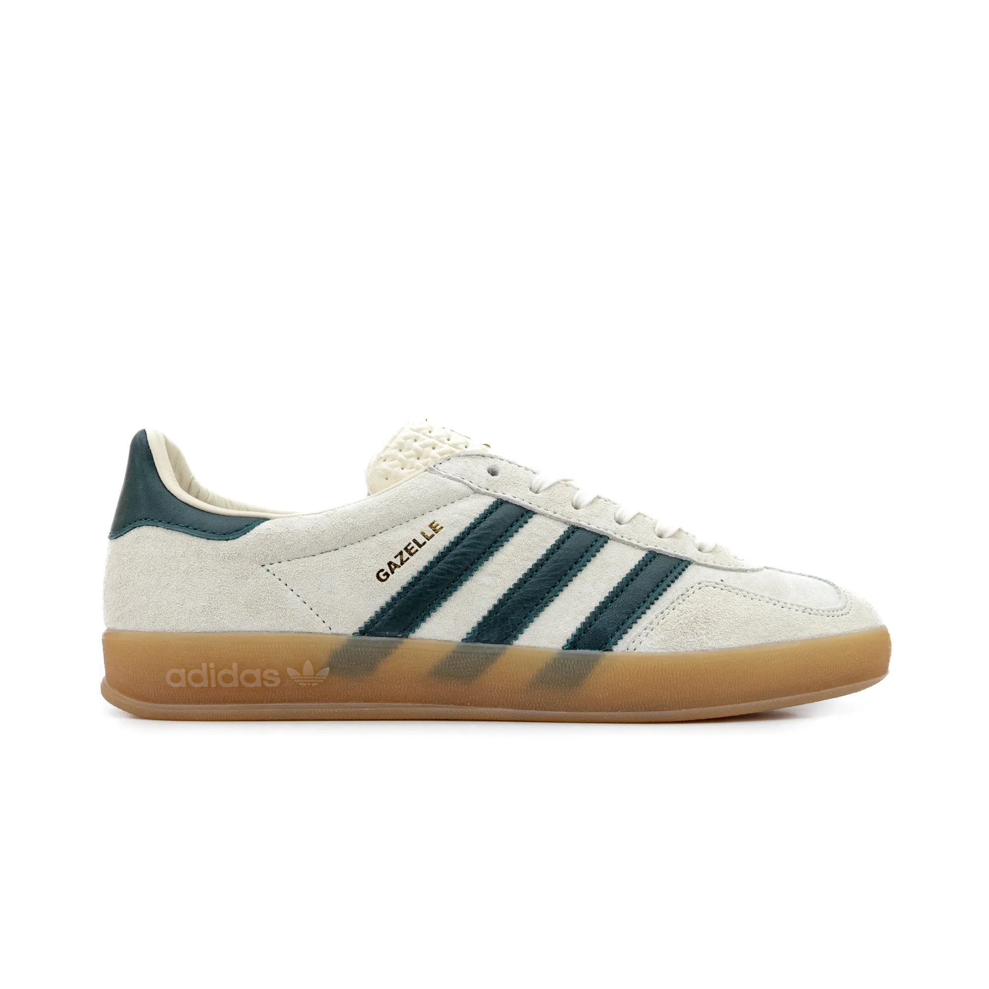 adidas Gazelle Indoor Cream White/Collegiate Green/Gum IH7502