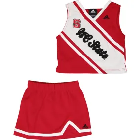 adidas - Girls' North Carolina State University 2 Piece Cheerleader Set (R458TQ 61N)