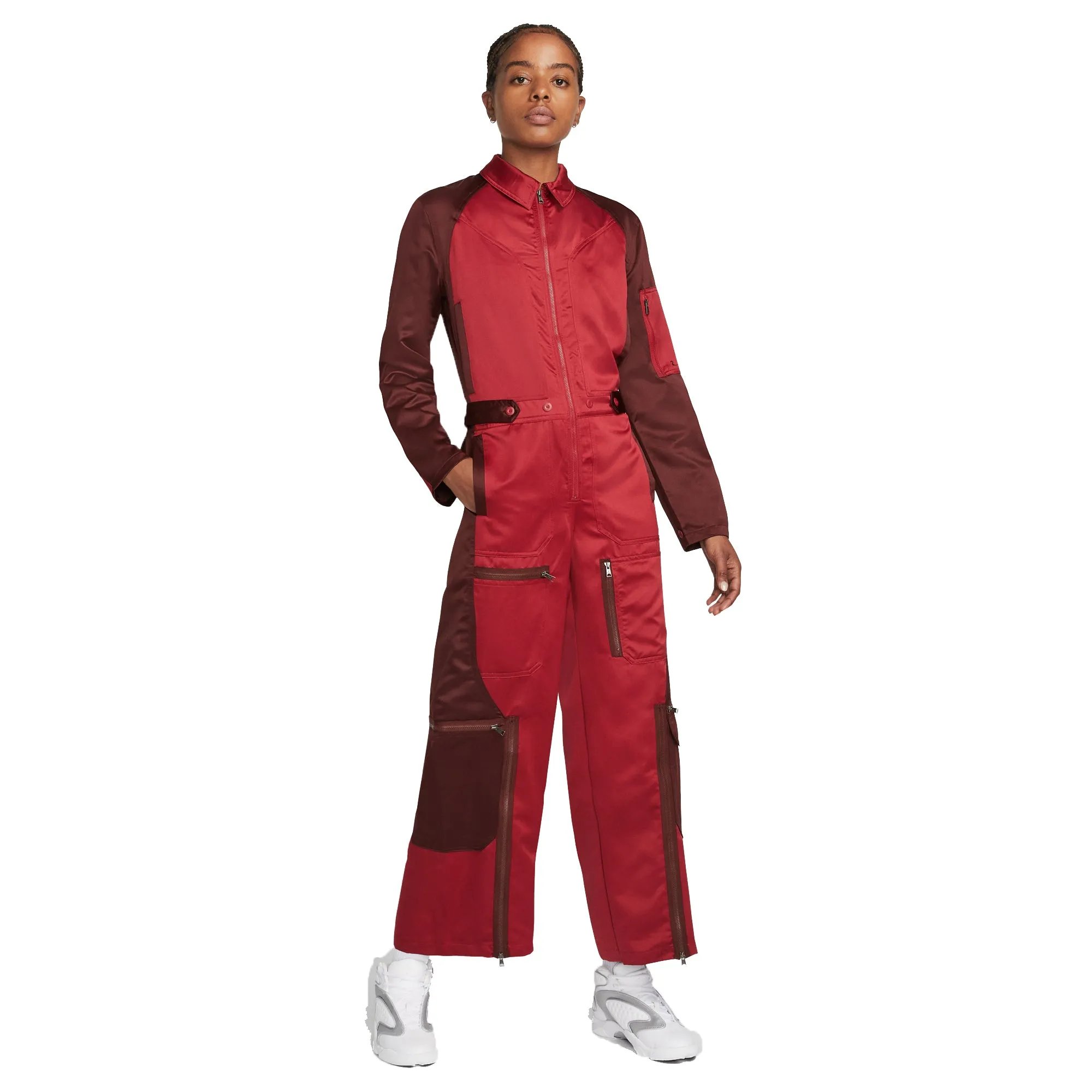 Air Jordan Womens Flight Suit 'Pomegranate'