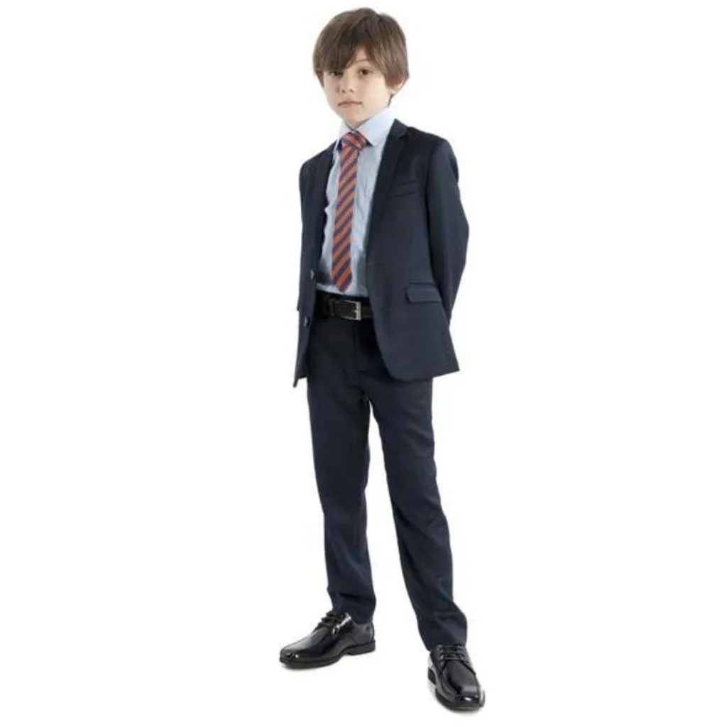 Appaman Mod Boys Slim Classic Navy Suit_ 8SU3