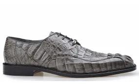 Belvedere - Chapo, Genuine Hornback Crocodile Dress Shoe - Gray - 1465