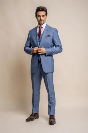 Blue Jay Long Three Piece Suit