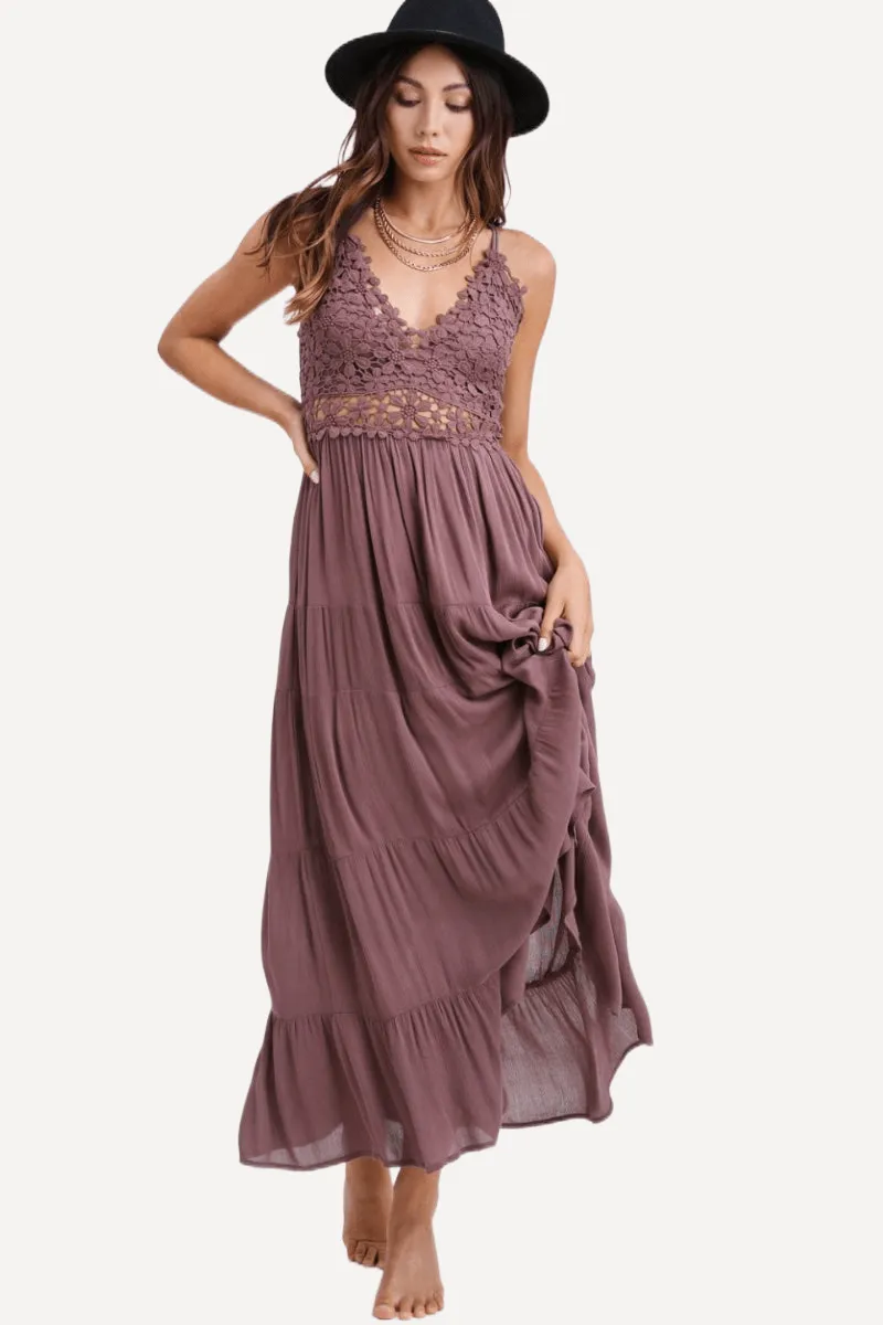 Bralette Maxi Dress