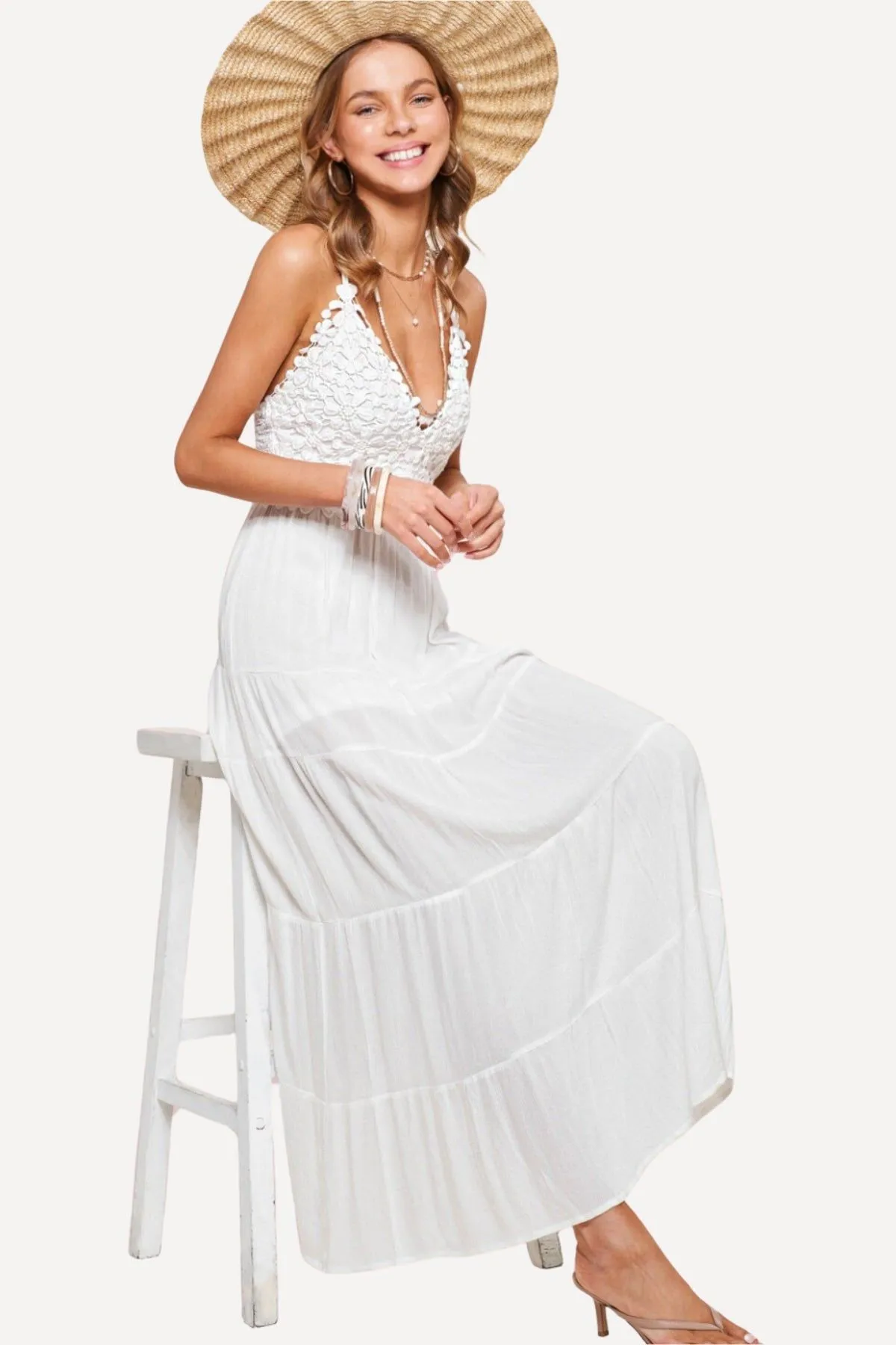 Bralette Maxi Dress