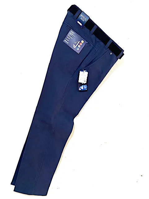 BRUHL Catania 4 Seasons Pima Cotton Stretch Trousers/Le Mans Blue - SALE SS22