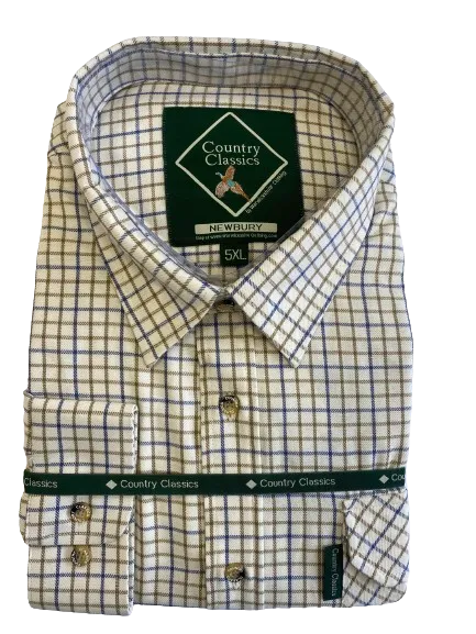 Mens Country Classics Newbury Long Sleeve Check Shirt - Premium Casual Wear