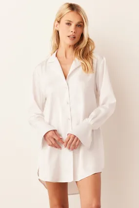 Daniela Boyfriend Shirt | Blanc