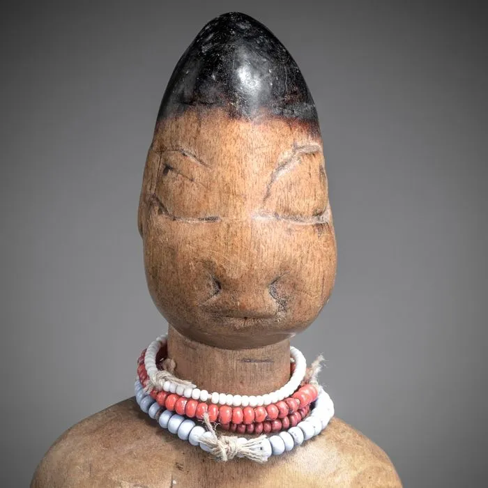 Ewe Female Venavi Twin Figure, Togo #448