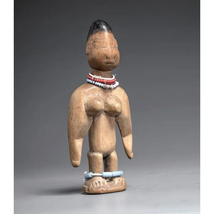 Ewe Female Venavi Twin Figure, Togo #448