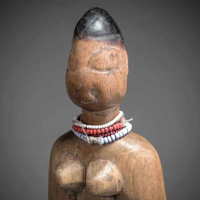 Ewe Female Venavi Twin Figure, Togo #448