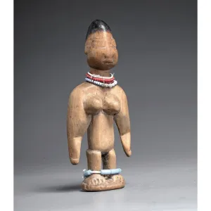 Ewe Female Venavi Twin Figure, Togo #448