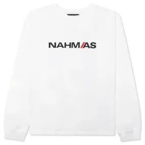 Feature x Nahmias F1 L/S T-Shirt - White