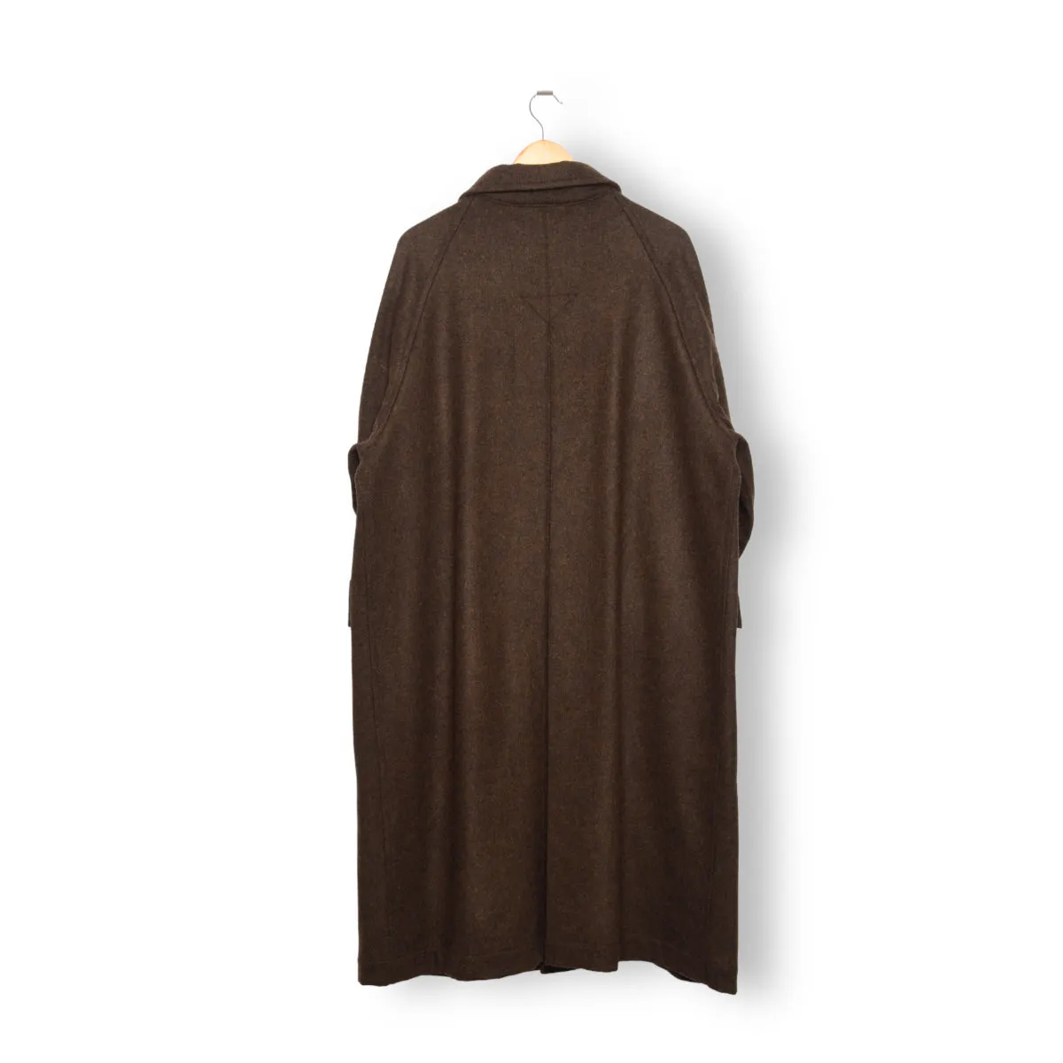 Frank Leder Marled Walnut Loden Coat