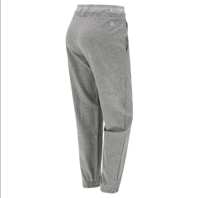 Freddy Jogger trousers JOGGER1C019M melange grey