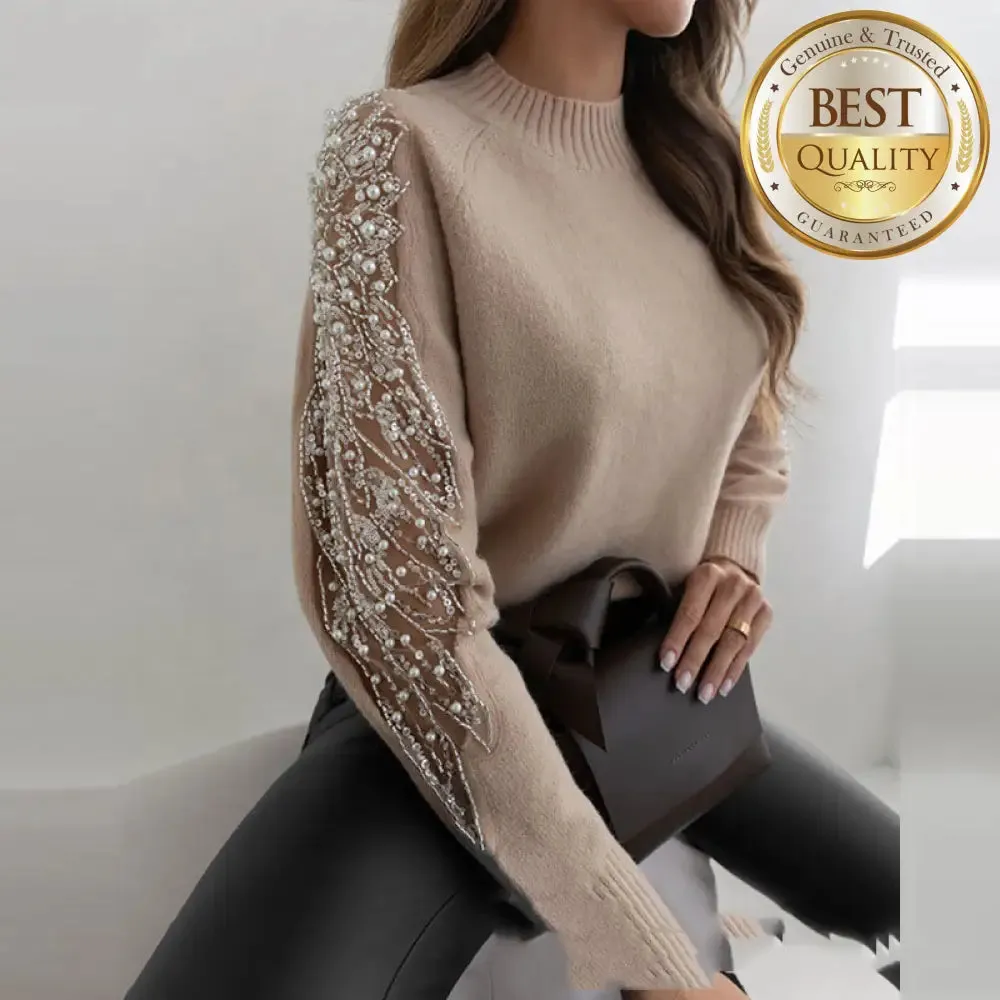 Get Cozy Commute Chic in Our Round Neck Woolen Top!