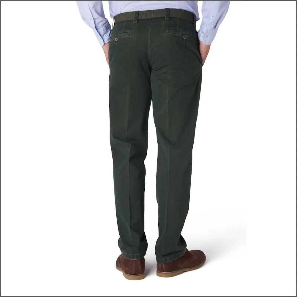 Gurteen Longford Winter Loden Stretch Cotton Chino 