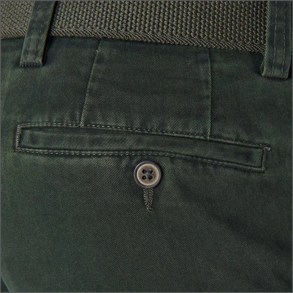 Gurteen Longford Winter Loden Stretch Cotton Chino 