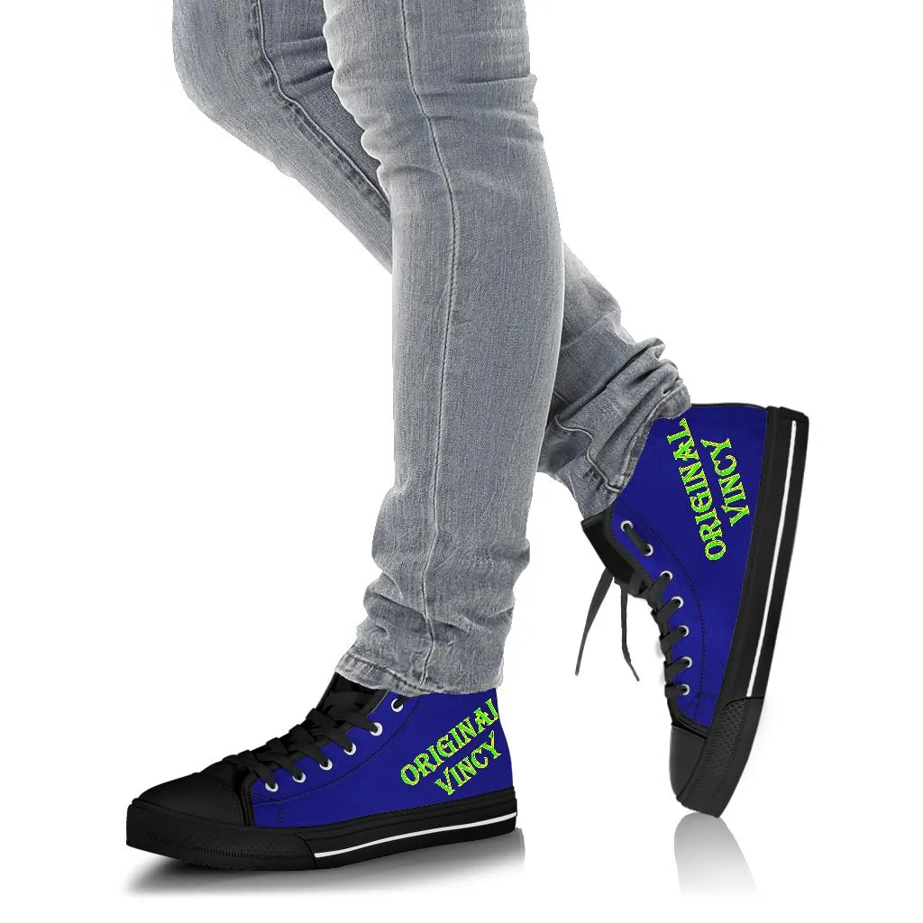 High Top Original Vincy Shoe - Blue