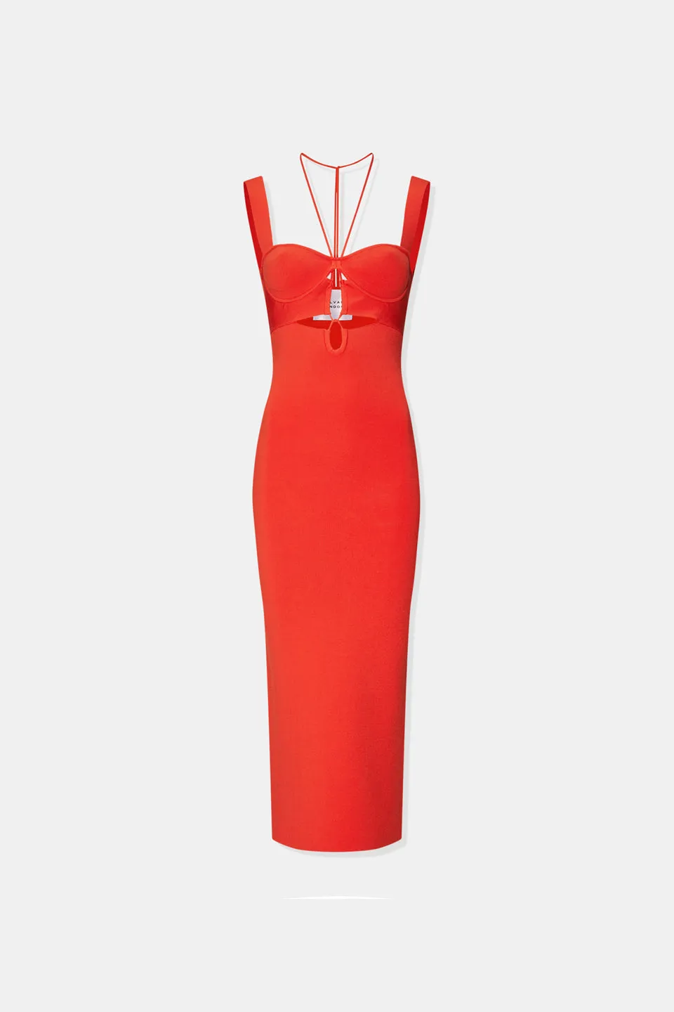 Kali Dress - Coral