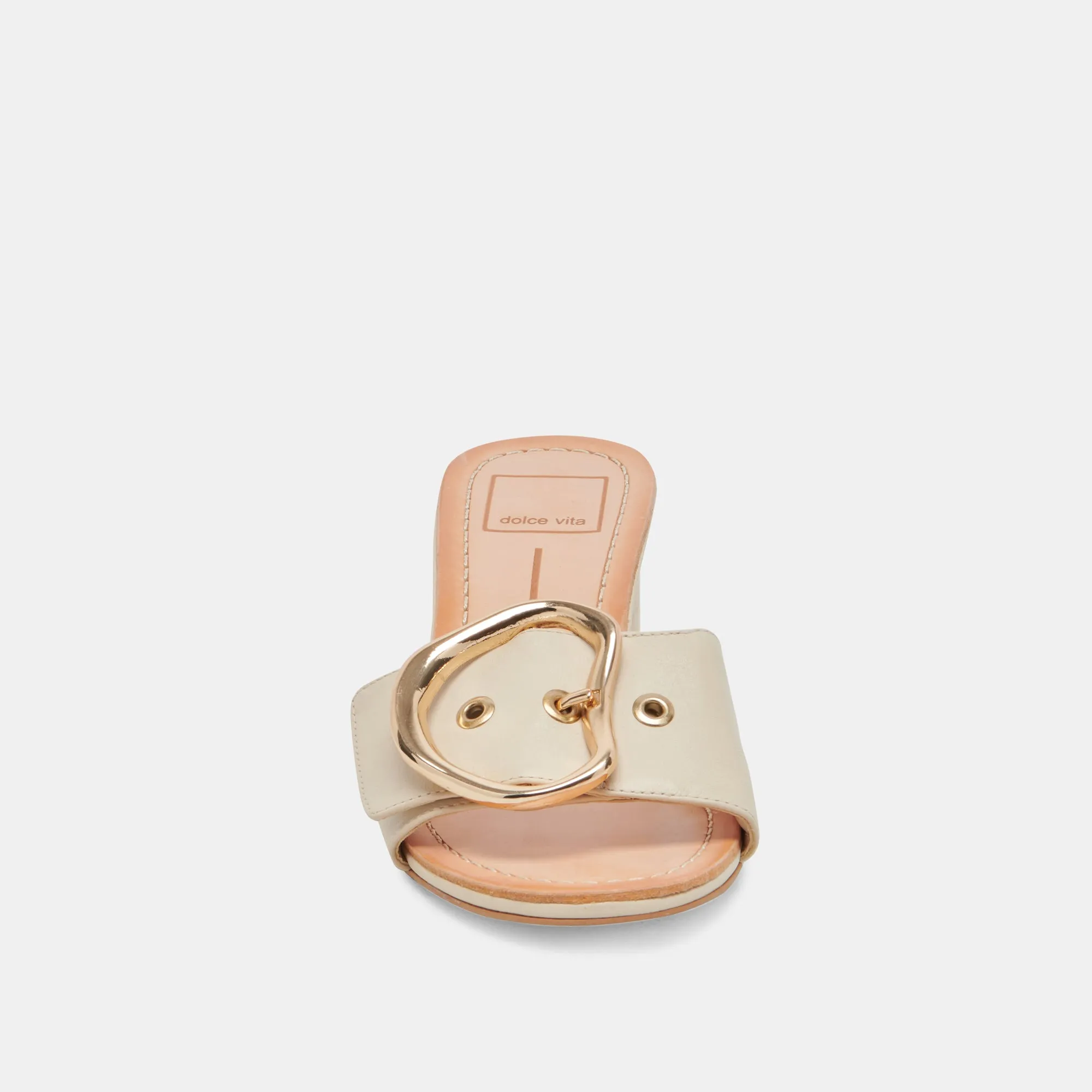 LAIKA HEELS IVORY LEATHER