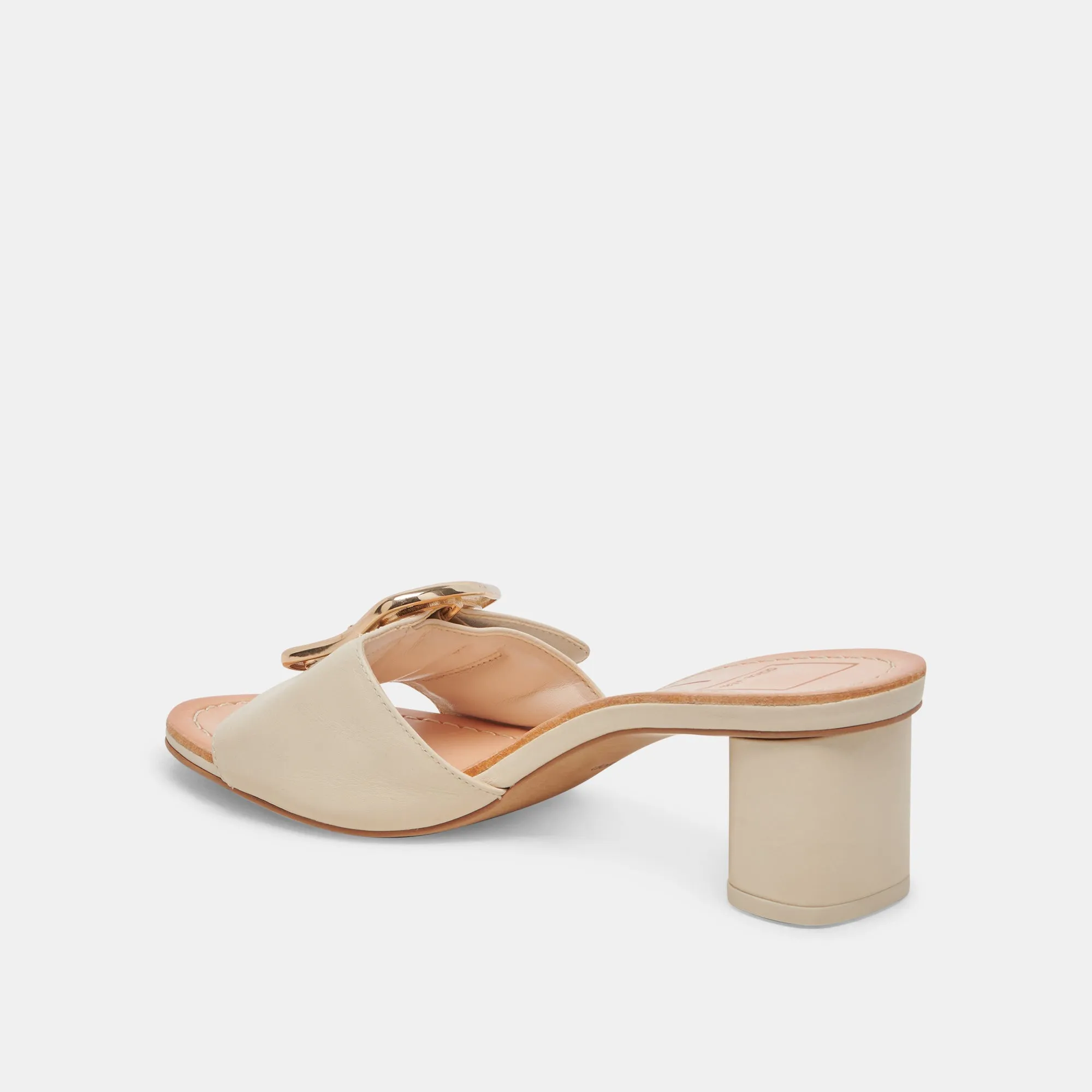 LAIKA HEELS IVORY LEATHER