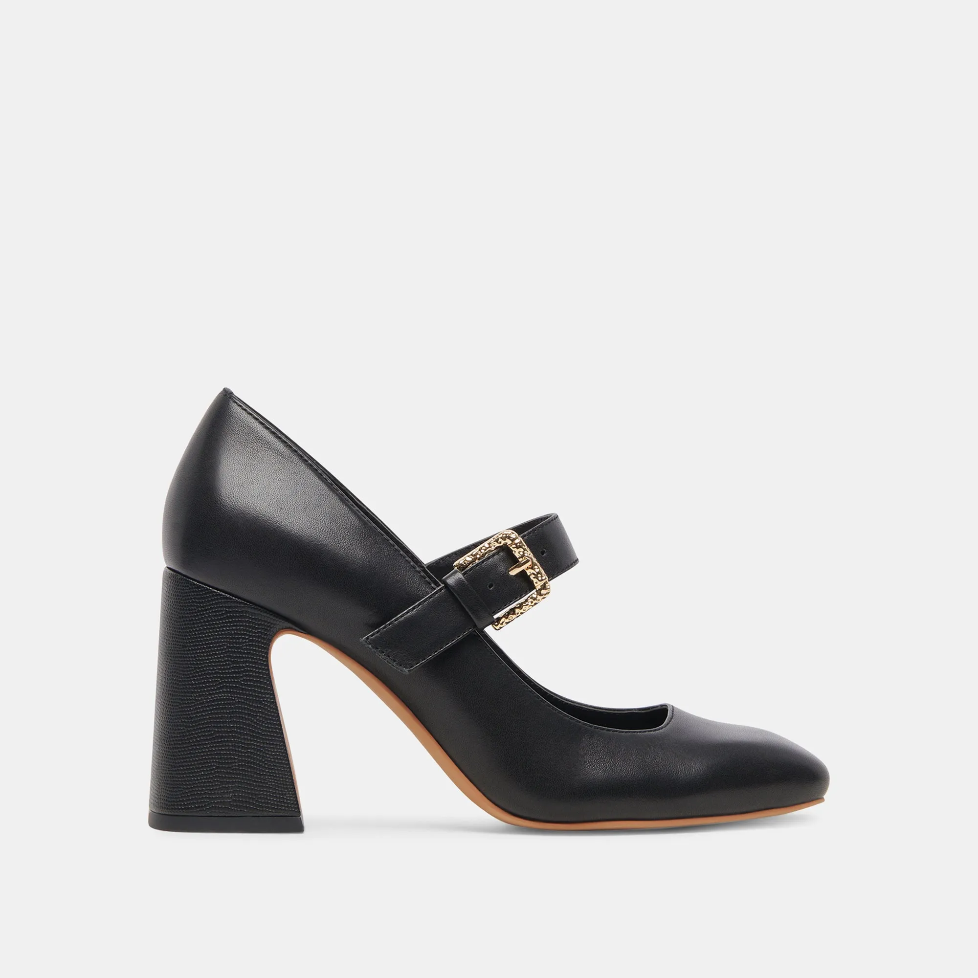 LAKOTA HEELS BLACK LEATHER