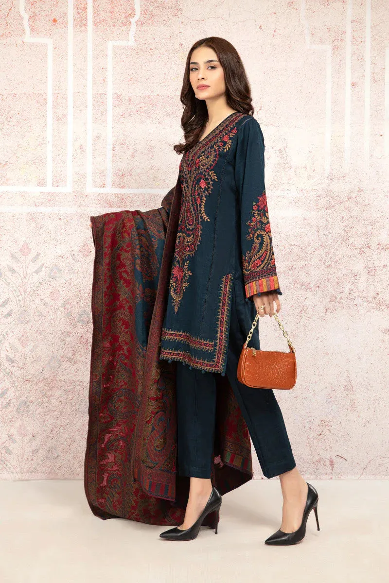 Maria B Embroidered Lawn Three Piece MB-07