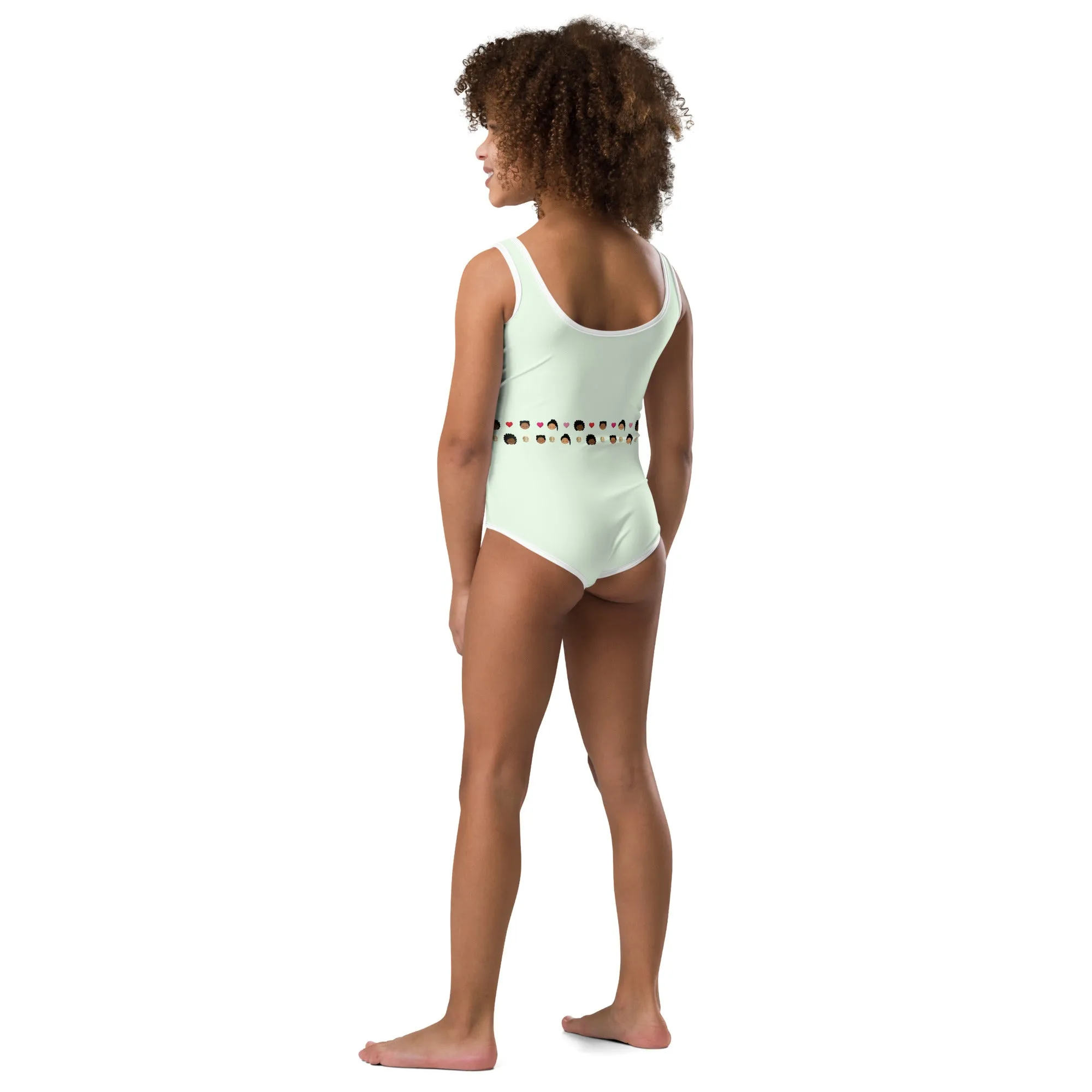 Mermaid Strong One-Piece Toddler/ Kids Swimsuit