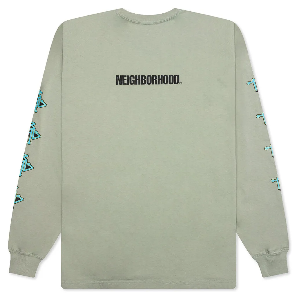 NH L/S Tee 12 - Sage Green