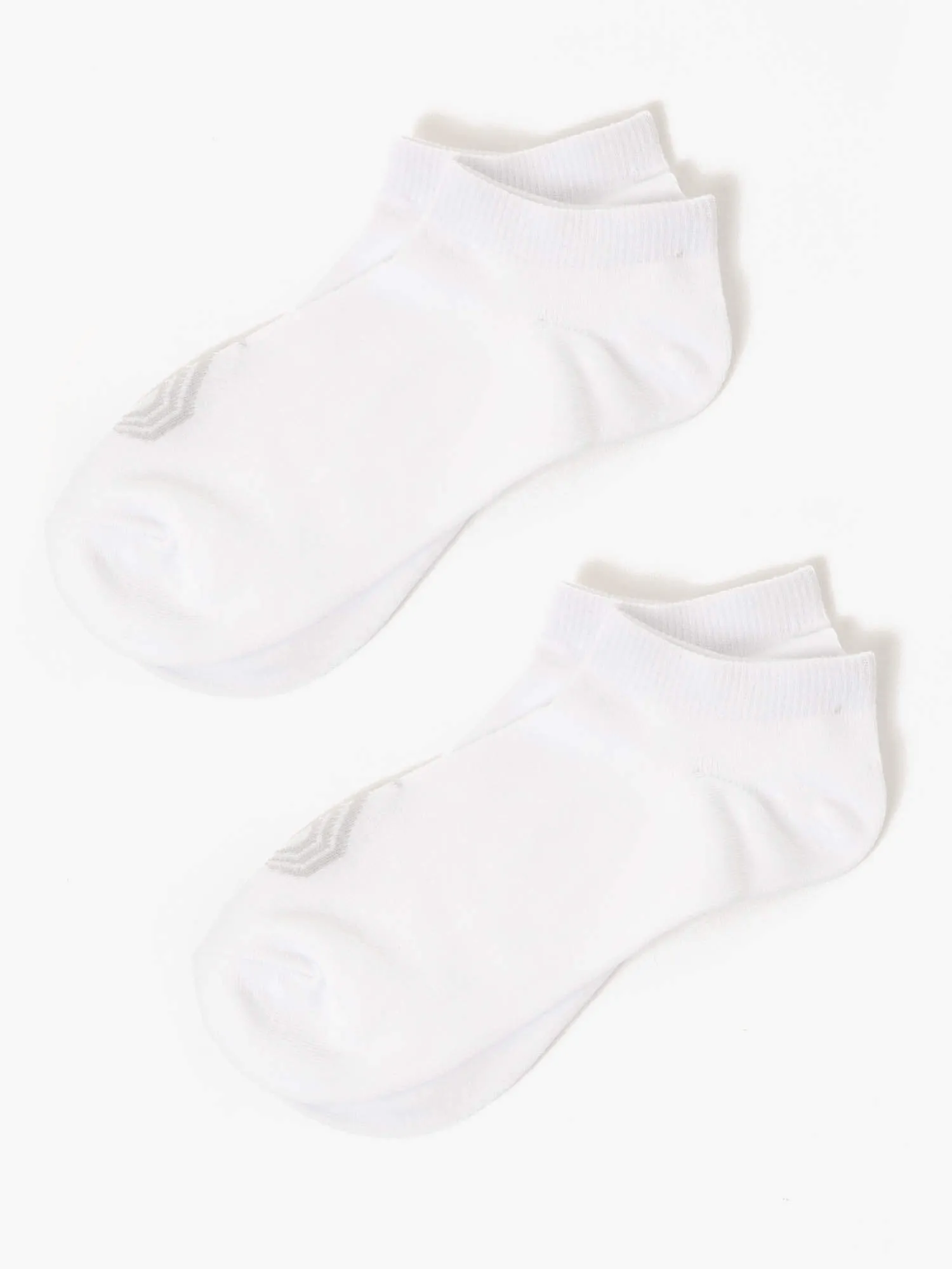 No Show Socks - White