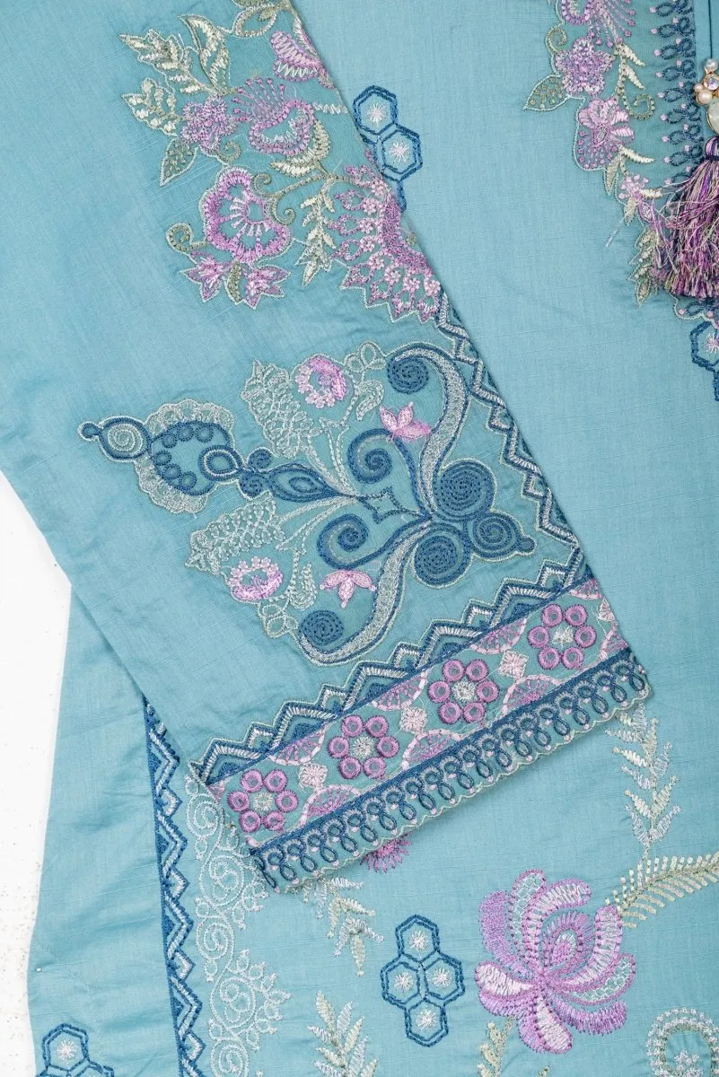 Sapphire Embroidered Lawn 3 Piece Suit SAP157