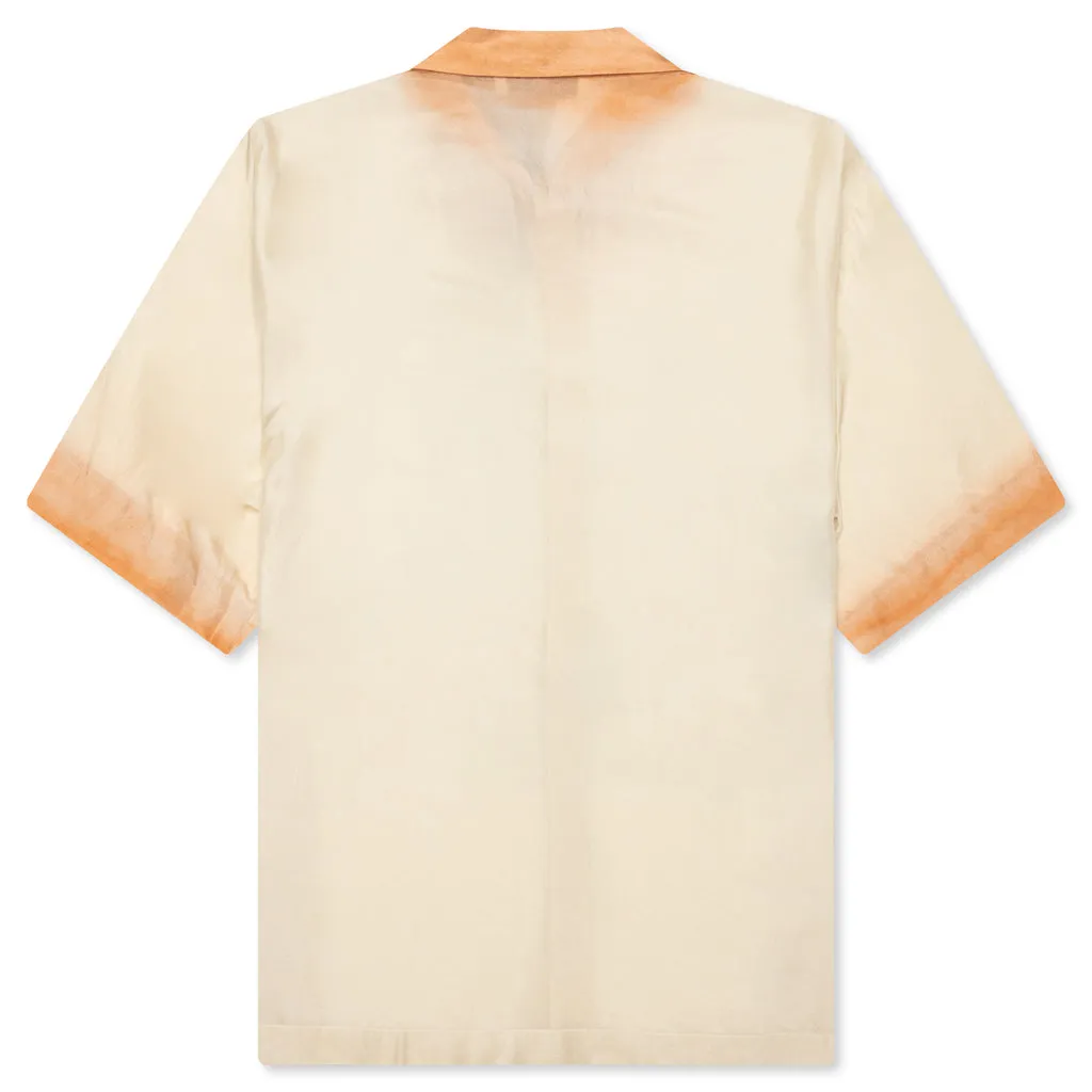 Silk Ombre Shirt - Orange