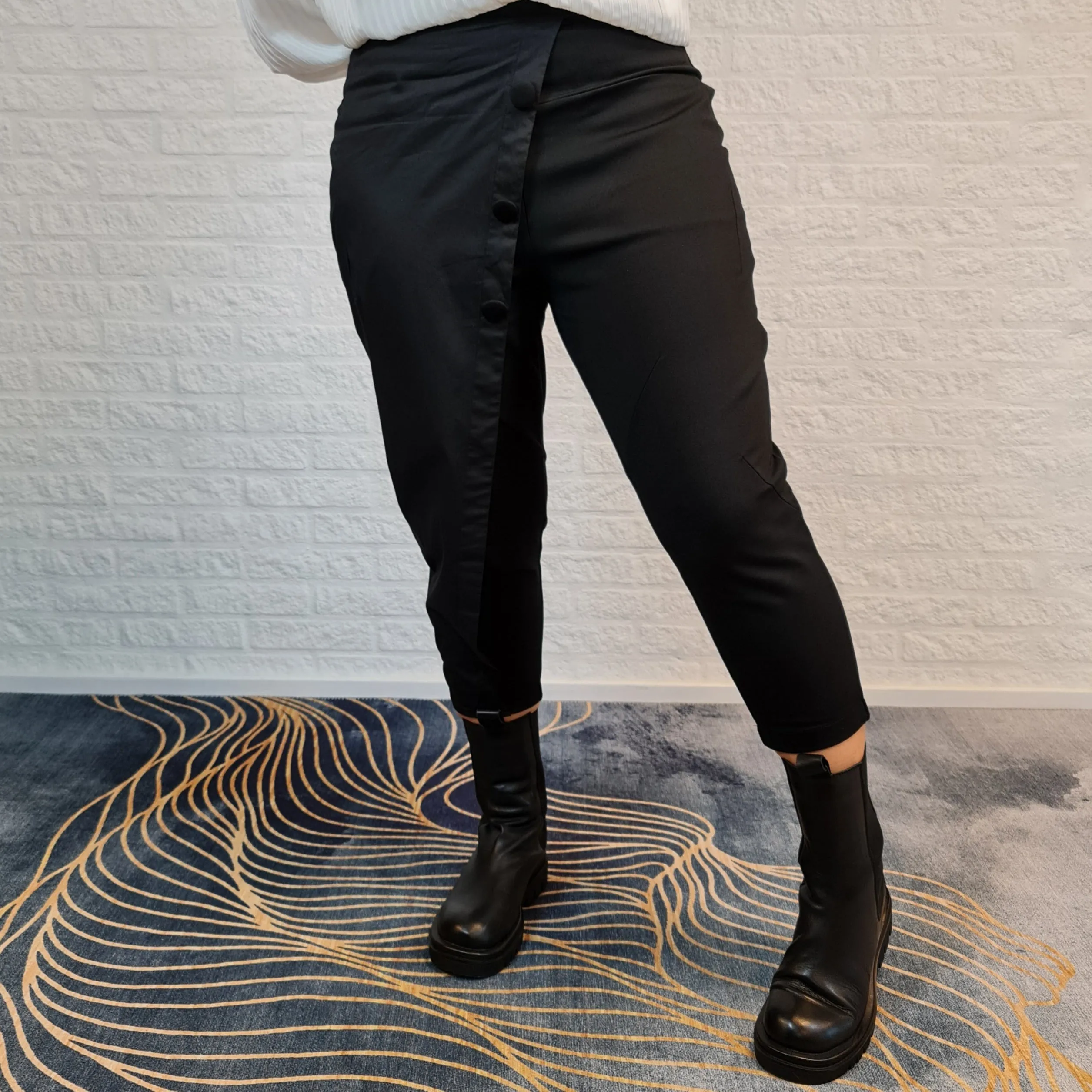 Simple Moderne Jazz Up Calf-Length Trousers