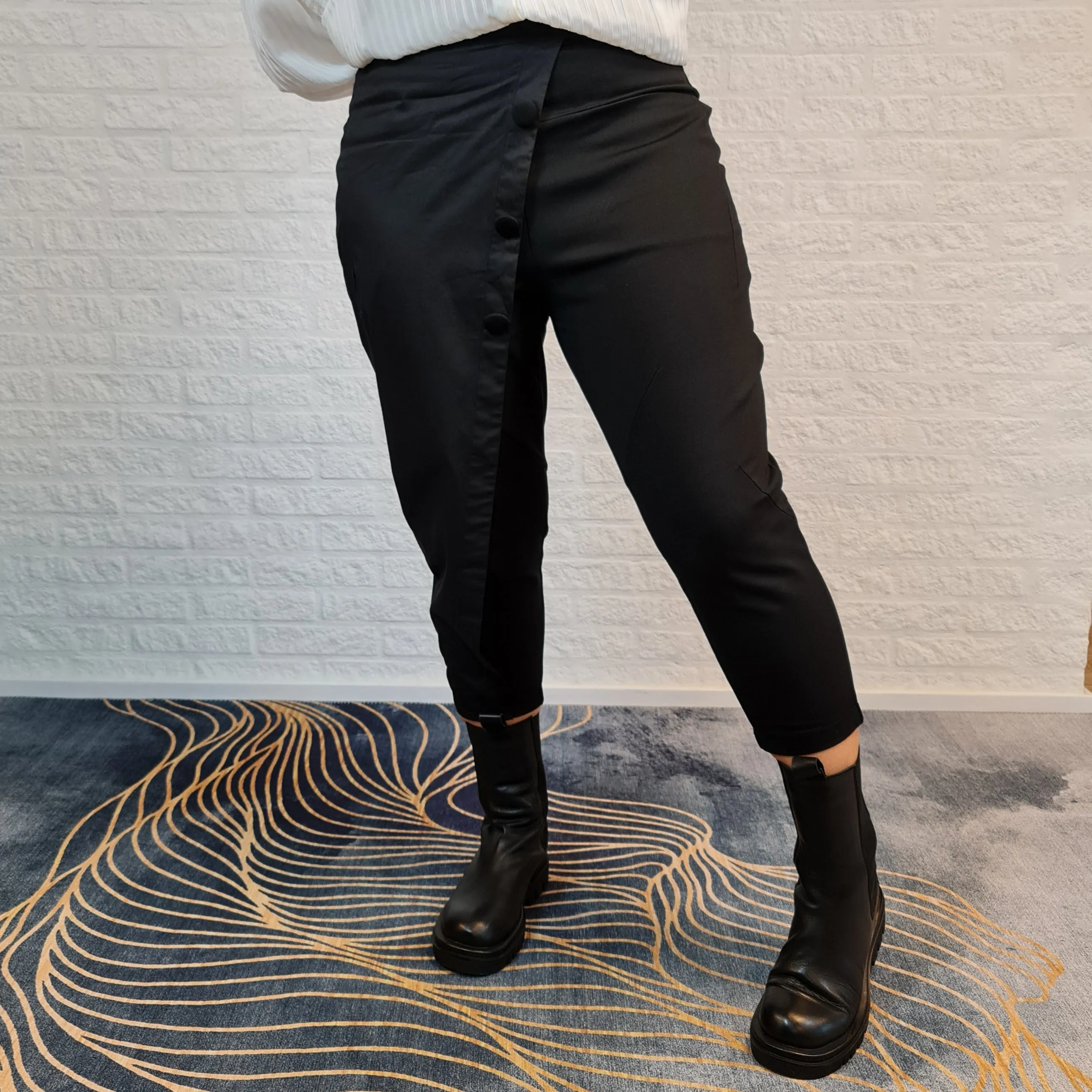 Simple Moderne Jazz Up Calf-Length Trousers