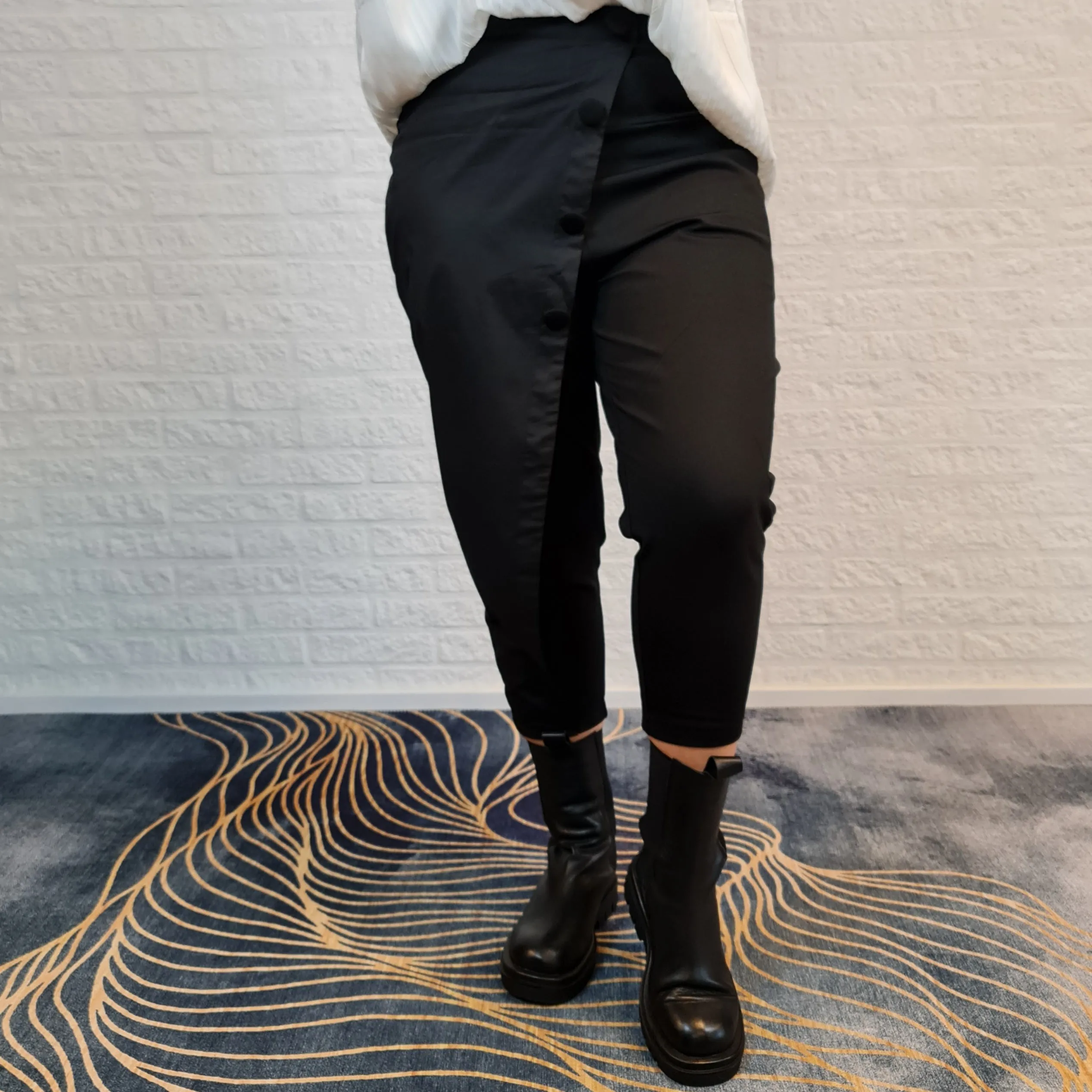 Simple Moderne Jazz Up Calf-Length Trousers