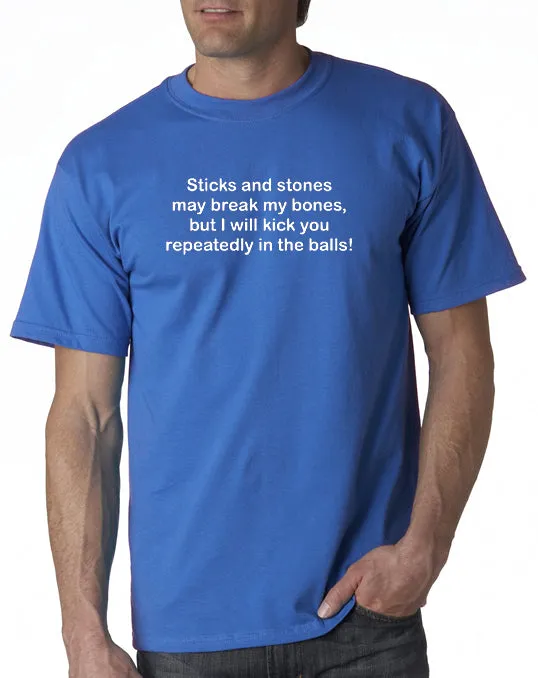 Sticks and Stones T-Shirt inspired by the movie Step Brothers