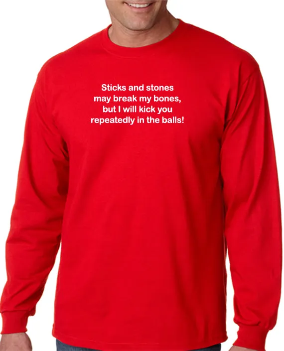 Sticks and Stones T-Shirt inspired by the movie Step Brothers