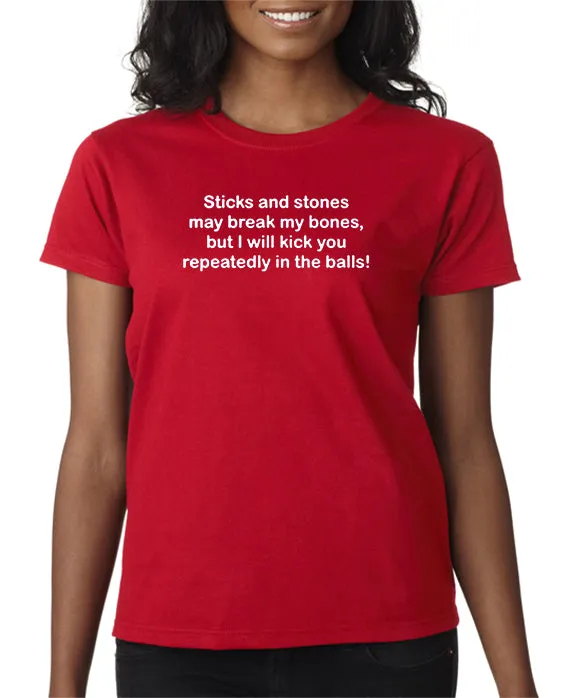 Sticks and Stones T-Shirt inspired by the movie Step Brothers