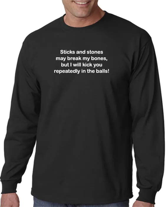 Sticks and Stones T-Shirt inspired by the movie Step Brothers