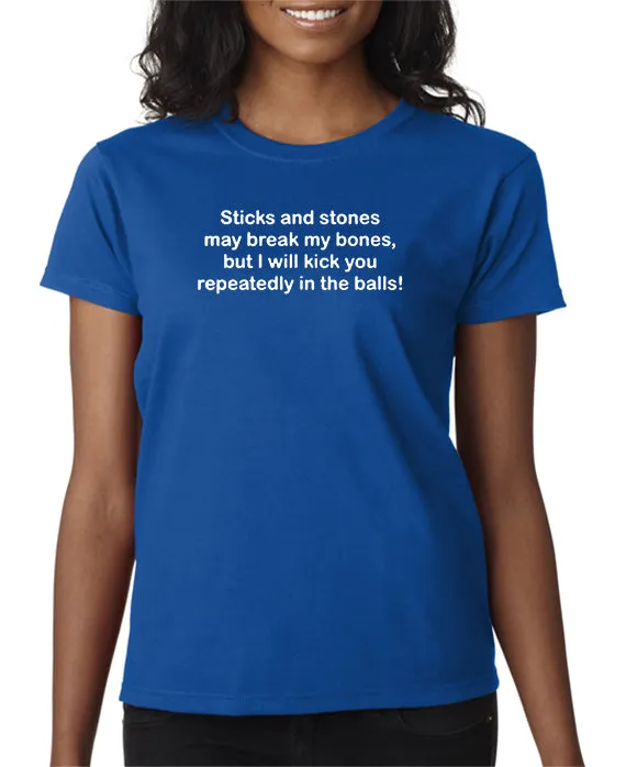 Sticks and Stones T-Shirt inspired by the movie Step Brothers