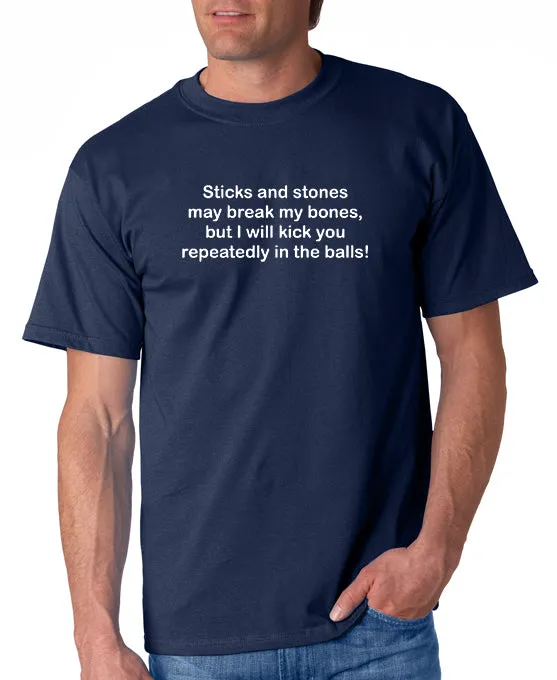 Sticks and Stones T-Shirt inspired by the movie Step Brothers