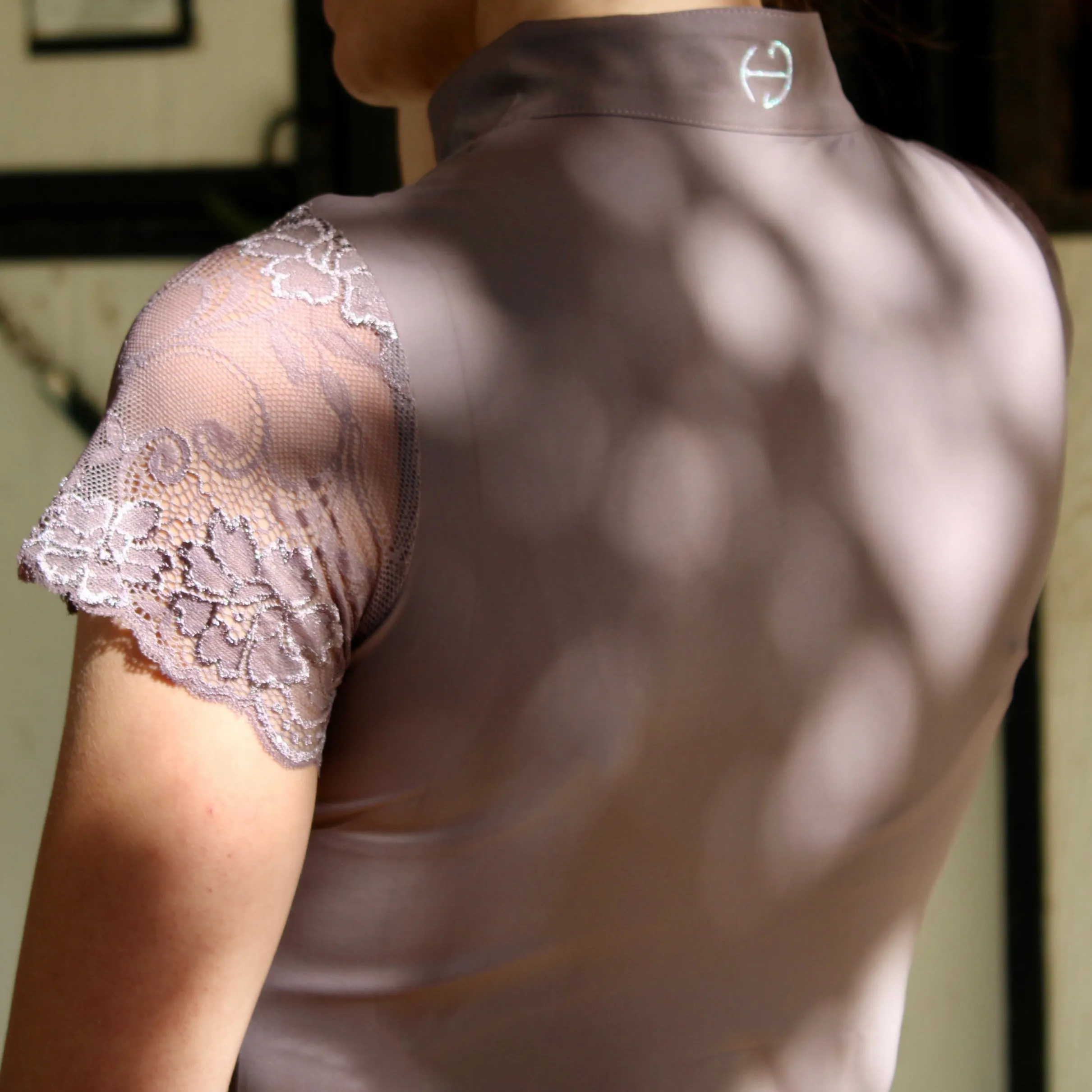 Tara - Short Sleeve Lace Competition Shirt