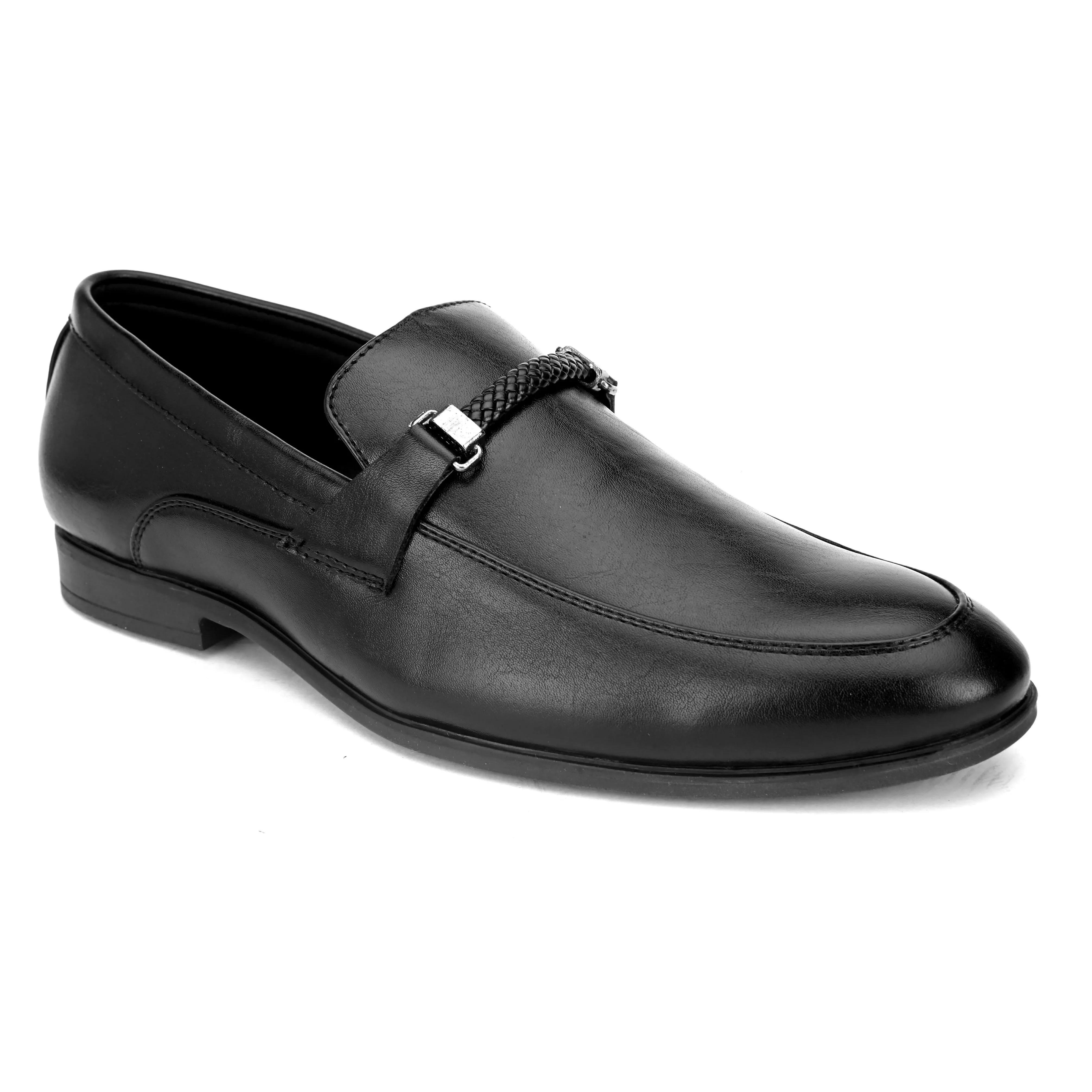 Vienna Men's Black Slip-Ons