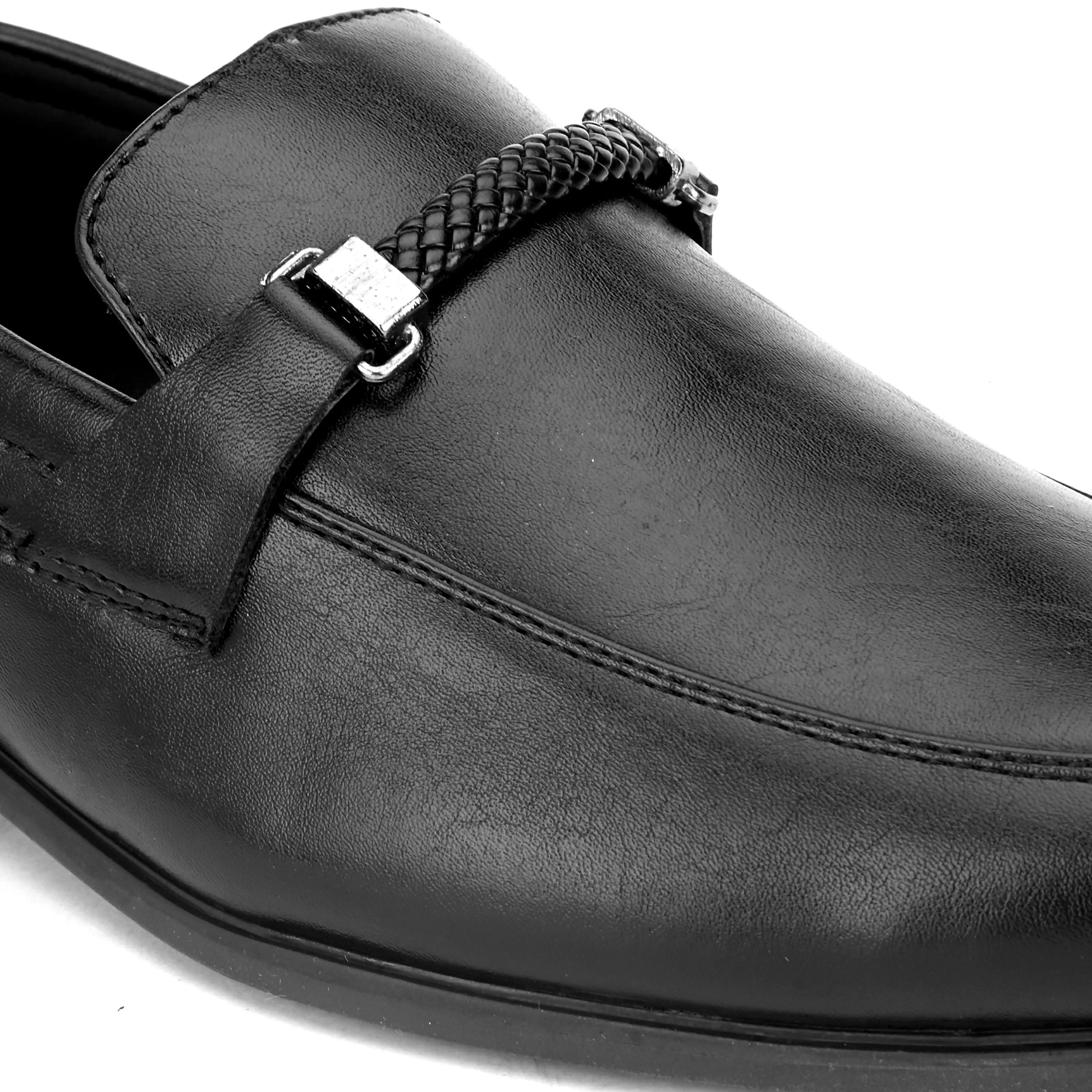 Vienna Men's Black Slip-Ons