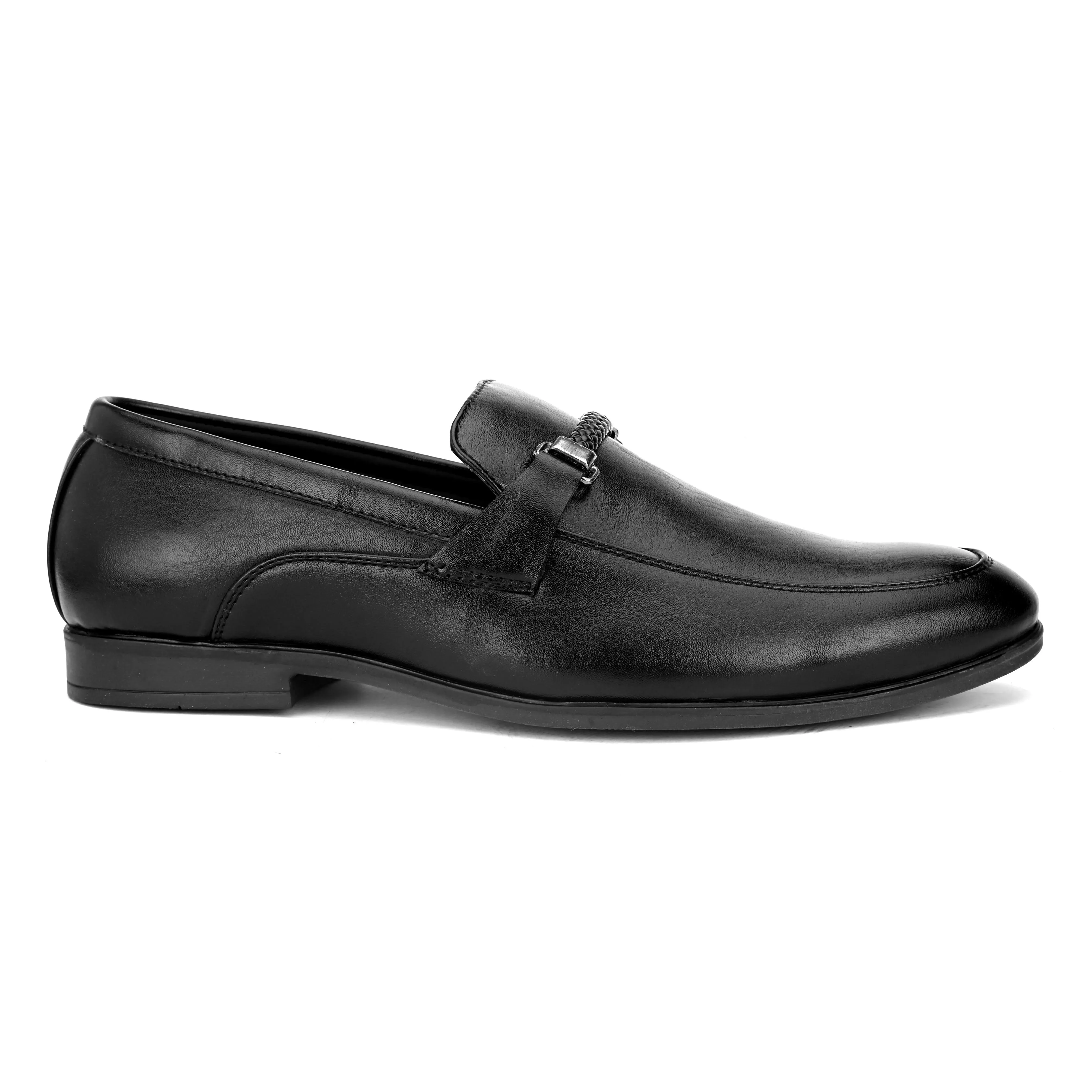 Vienna Men's Black Slip-Ons