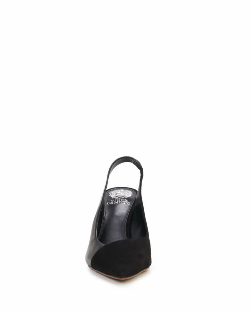 Vince Camuto PIALI BLACK/TRUE SUEDE/NAPPA