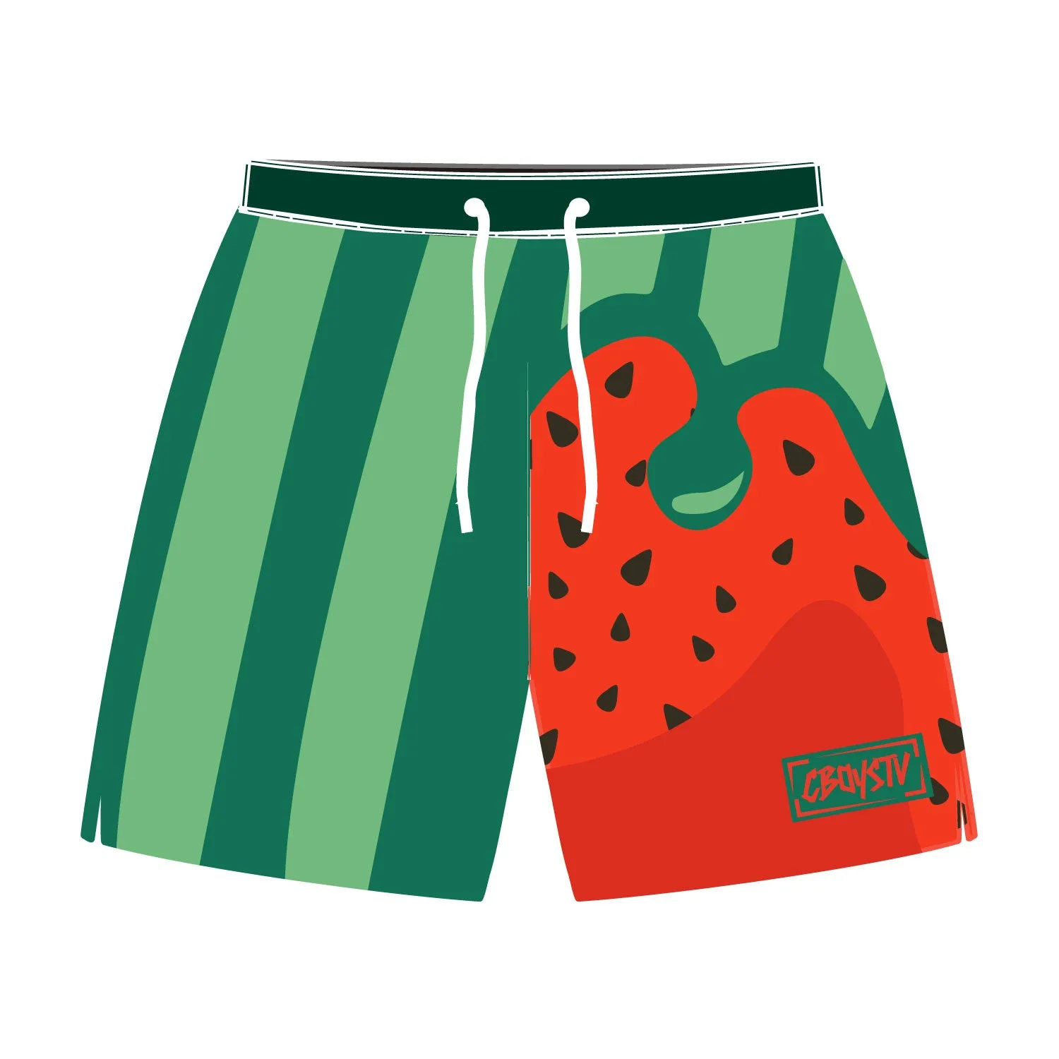 Watermelon Party Suit Shorts