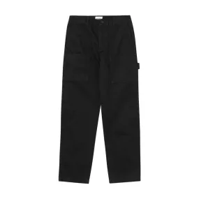 WOOD WOOD HALVARD TROUSERS-BLACK