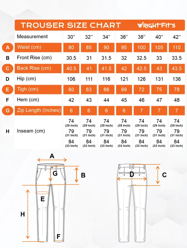 WrightFits Hi-Vis Flash Pro Cargo Heavy Duty Work Trousers